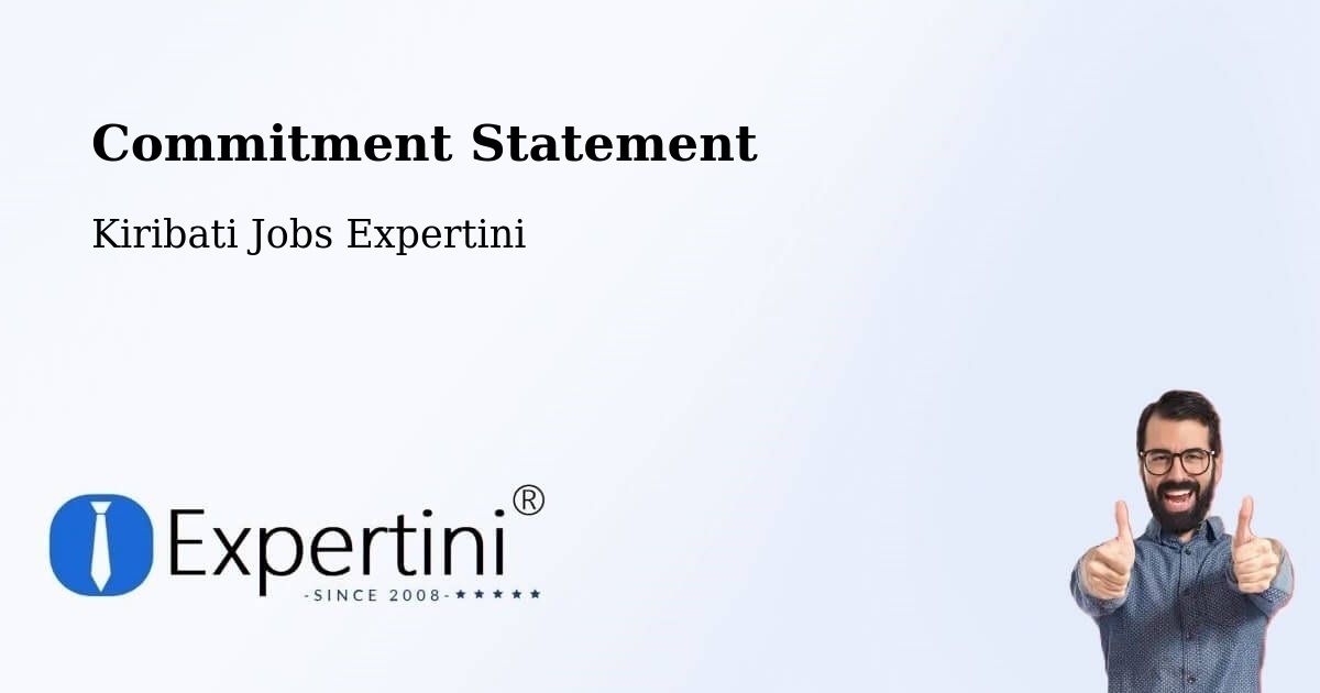 Corporate Commitment – Abemama - Kiribati Jobs Expertini
