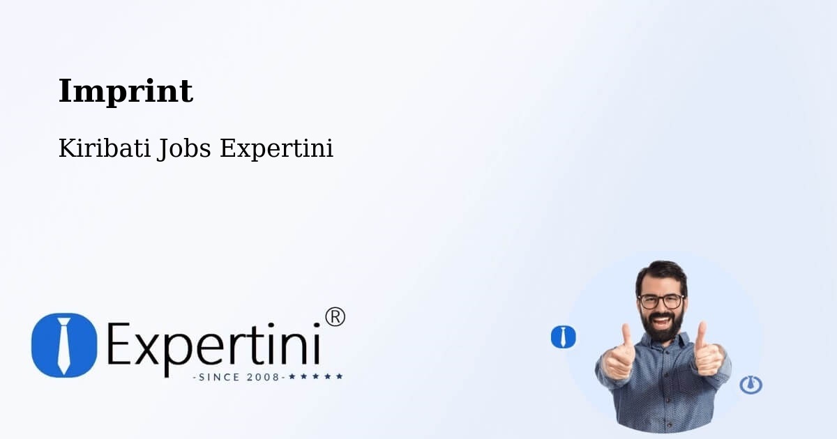 Imprint – Abemama - Kiribati Jobs Expertini